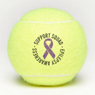 Epilepsie-Support-Squad-Tennisschenkung Tennisbälle