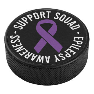 Epilepsie-Unterstützungsmannschaft Hockey-Geschenk Eishockey Puck
