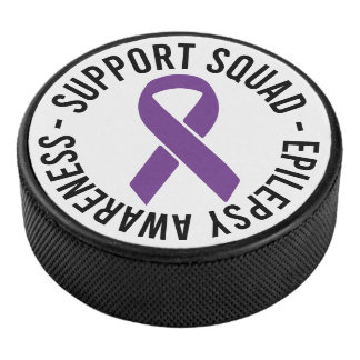 Epilepsie-Unterstützungsmannschaft Hockey-Geschenk Eishockey Puck