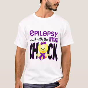 Epilepsie verwirrt mit dem falschen Küken T-Shirt