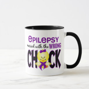 Epilepsie verwirrt mit dem falschen Küken Tasse