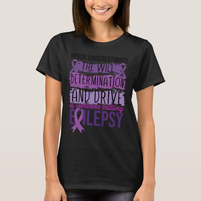 Epilepsie Warrior T-Shirt (Vorderseite)