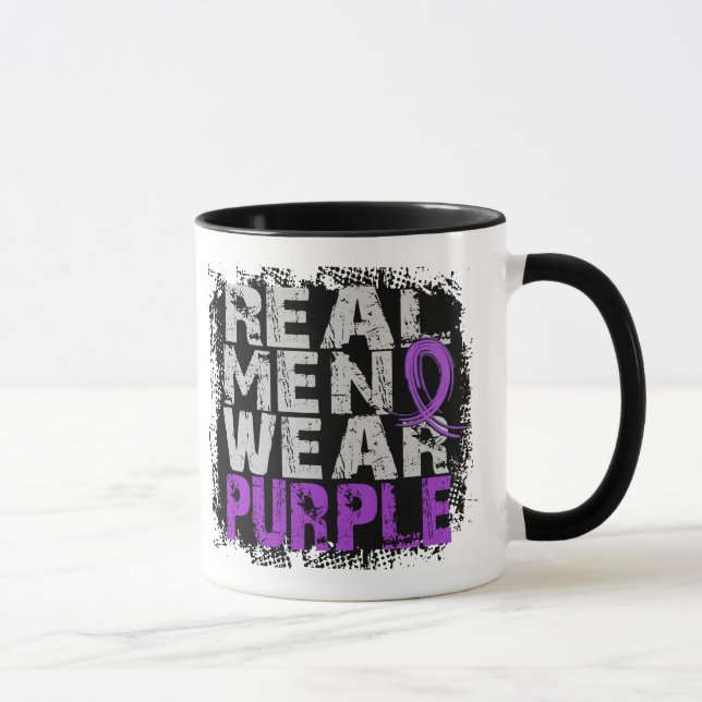 Epilepsie-wirkliche Mann-Abnutzung lila Tasse (Rechts)