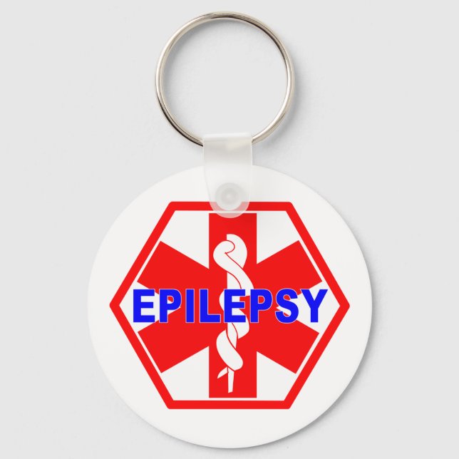 EPILEPSY MEDIZINISCHE ID SCHLÜSSELANHÄNGER (Vorderseite)