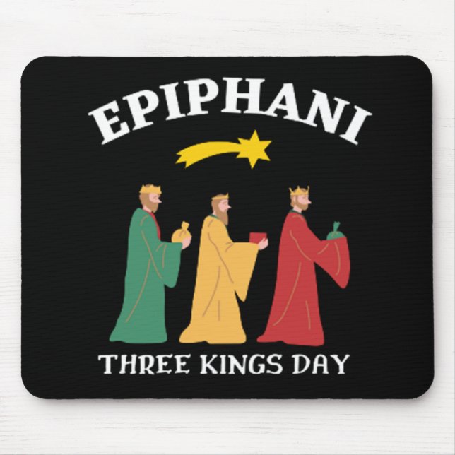 Epiphani Three Kings Day Mousepad (Vorne)