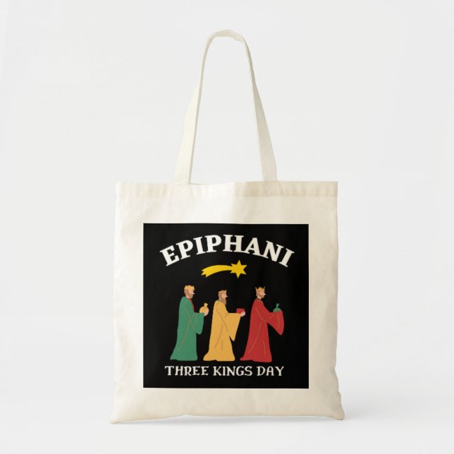 Epiphani Three Kings Day Tragetasche (Vorne)