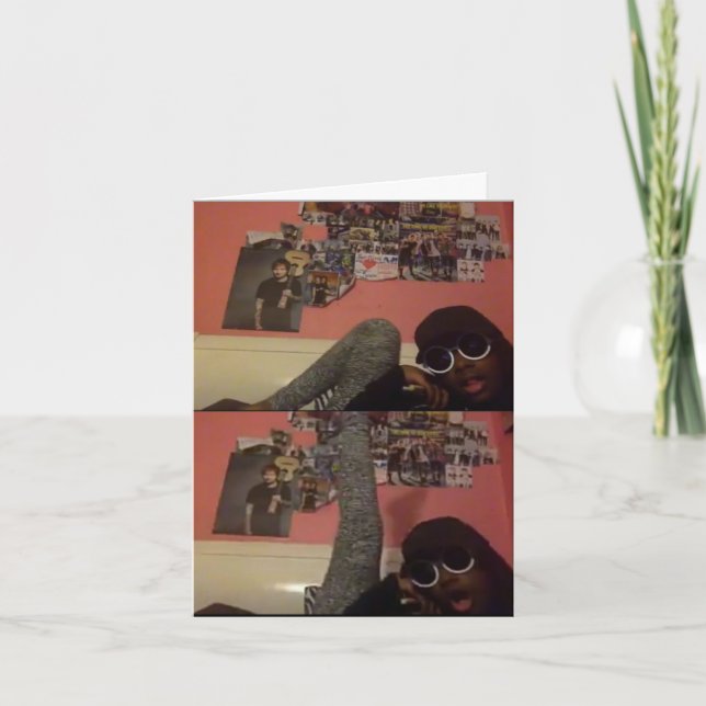Epiphany Blurryface Weihnachtskarte Feiertagskarte (Vorderseite)