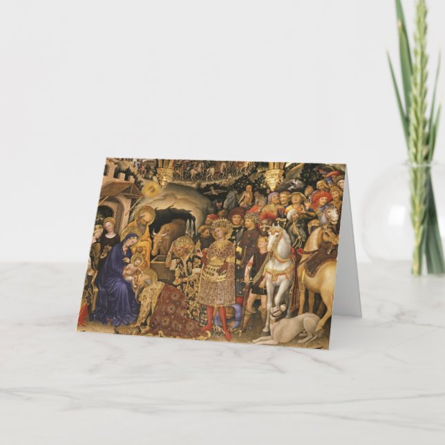 Epiphany Christmas Grußkarte Feiertagskarte (Vorderseite)