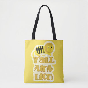 Episch Du bist nicht Löwe Lustiges Tier Cartoon  Tasche