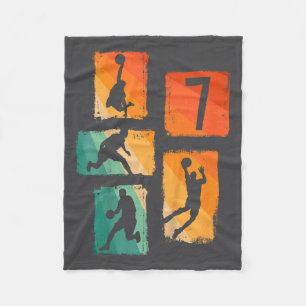 Epische 7 Basketball 7. alte Jahre Spieler Basketb Fleecedecke