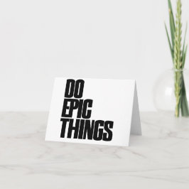 Epische Dinge Karte