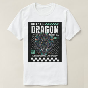 Epische Drachen-Grafik-T-Shirt-Design T-Shirt