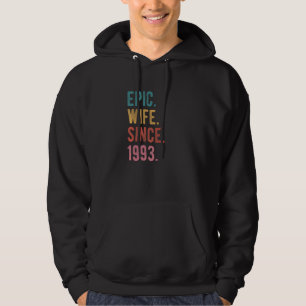 Epische Ehefrau seit 1993 29. Hoodie