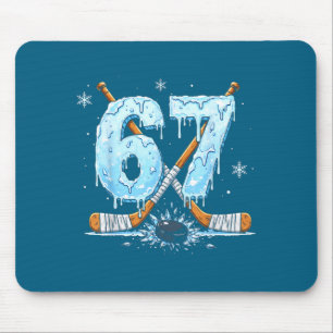 Epische Eislauf-Liebhaber Nummer Sechs 7 Tropf Hoc Mousepad