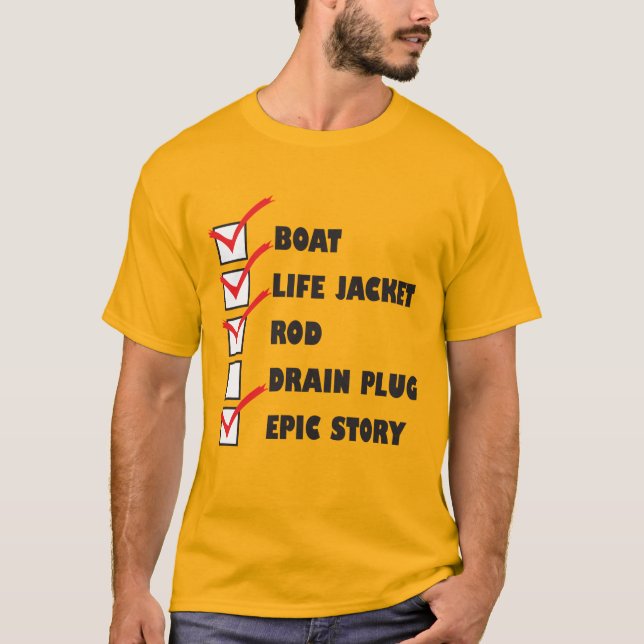 Epische Geschichte des Drain-Plug T-Shirt (Vorderseite)