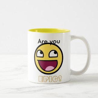Epische Gesichts-Tasse Zweifarbige Tasse