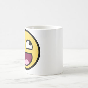 Epische Gewinn Smilie Tasse