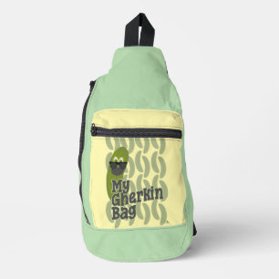 Epische Gherkin-Einlegegurken-Lebensmode-Parodie H Crossbody Bag