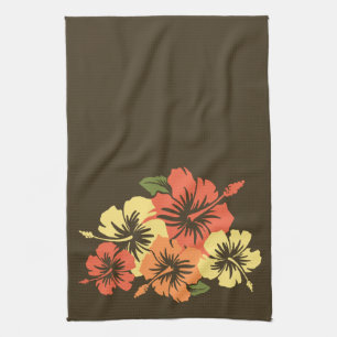 Epische Hibiskus Hawaiianische Küchenhandtücher Handtuch
