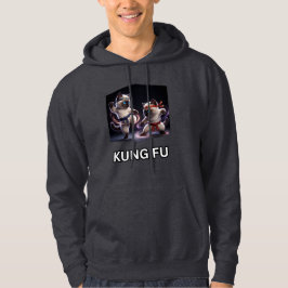 Epische Kung-Fu-Siamesische-Kätzchen-Marktkunst-Gr Hoodie