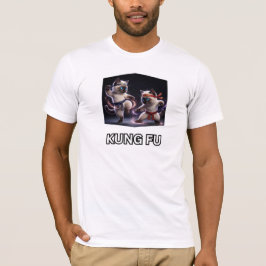 Epische Kung-Fu-Siamesische-Kätzchen-Marktkunst-Gr T-Shirt