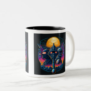 Epische Science Fiction Zwei-Tonen-Tasse, 11 oz Zweifarbige Tasse
