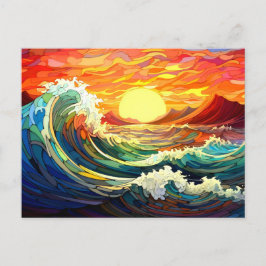 Epische Waves 7 Postkarte