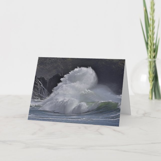 Epische Wellen bei Cape Enttäuschung, WA Karte (Vorderseite)