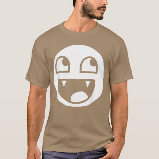 Epischer Gesicht Vampir Y2K Streetwear Emo Junge T-Shirt