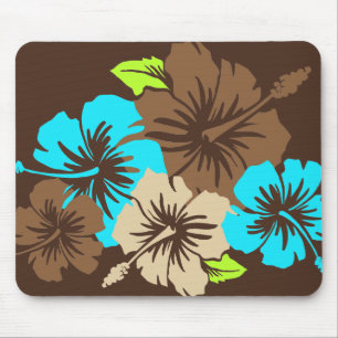 Epischer Hibiskus Mousepad