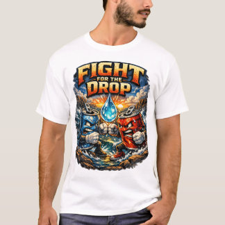 Epischer Kampf um den letzten Tropfen T-Shirt