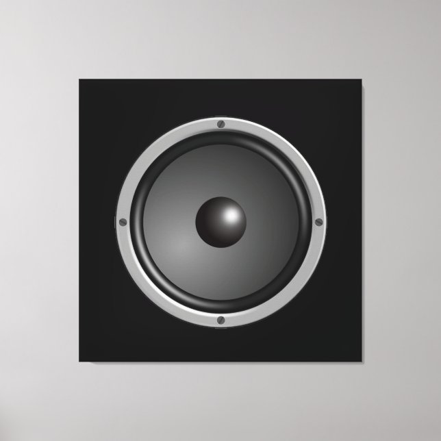 Epischer Lautsprecher Leinwanddruck (Vorderseite)