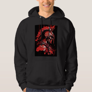 Epischer Motivations-Spartaner-Krieger Trojanische Hoodie