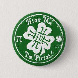 Epischer PU-Tag und St Patrick Tag 2 in 1 Button