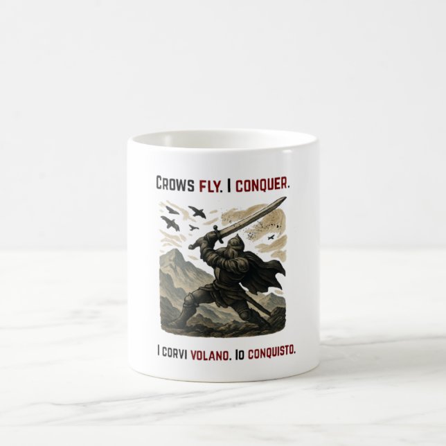 Epischer Ritter Kaffeebecher Kaffeetasse (Mittel)