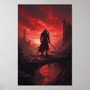 Epischer Ritter Poster
