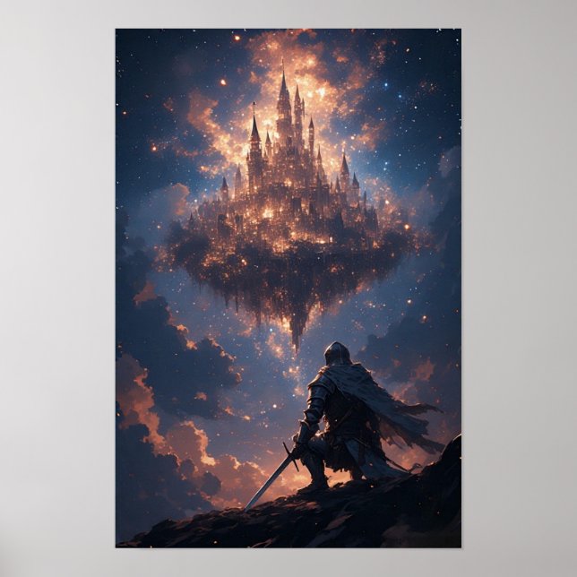 Epischer Ritter  Poster (Vorne)