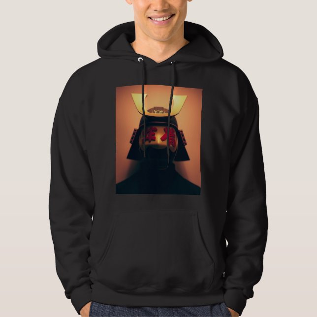 Epischer Samurai Hoodie (Vorderseite)