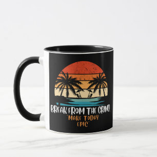 Epischer Tag Palmen Coffee-Mug Tasse