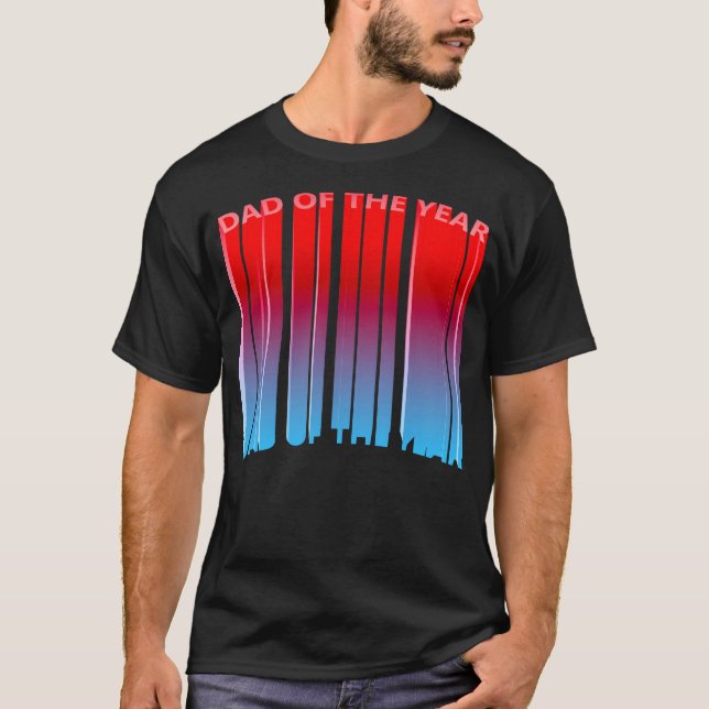 Epischer Vater 3D der Jahr-Steigung T-Shirt (Vorderseite)