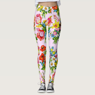 episches Blume Leggings