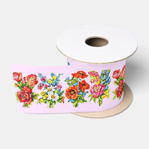episches Blume Satinband
