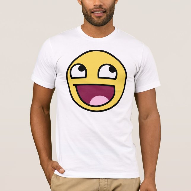 Episches Gesichts-Shirt T-Shirt (Vorderseite)