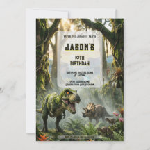 Episches Jurassic-T-Rex-Dschungel-Brüll-Abenteuer-