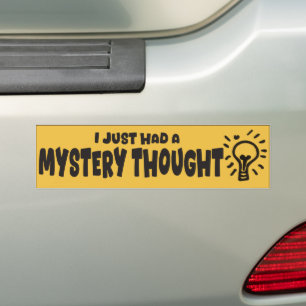 Episches Mystery Thread Roadside Attraction Design Autoaufkleber