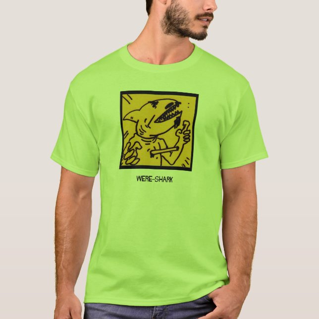 Episches Webcomic Sein-Haifisch T-Shirt (Vorderseite)