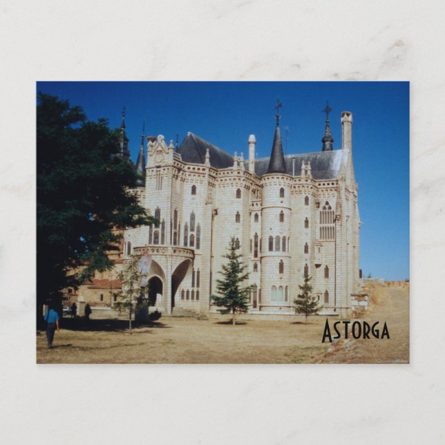 Episcopal Palace - Astorga Postkarte (Vorderseite)