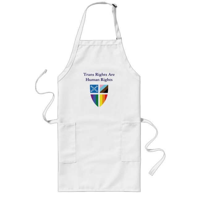 Episcopal Trans Rights Are Human Rights  Lange Schürze (Vorne)
