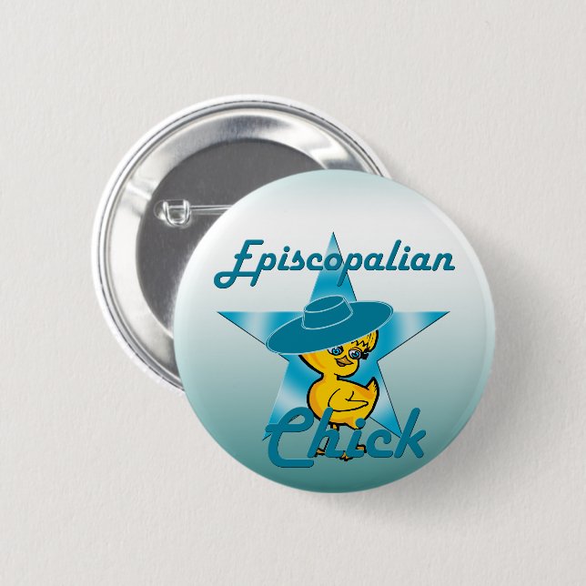 Episcopalian Chick #7 Button (Vorne & Hinten)