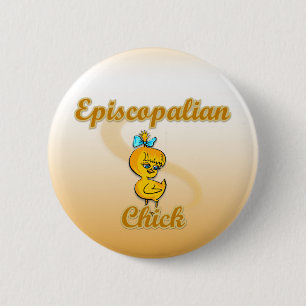 Episcopalian Chick Button